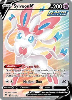 Sylveon V Evolving Skies