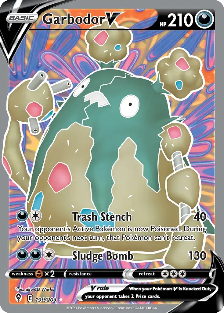 Garbodor V Evolving Skies 190