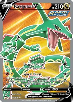 Rayquaza V Evolving Skies