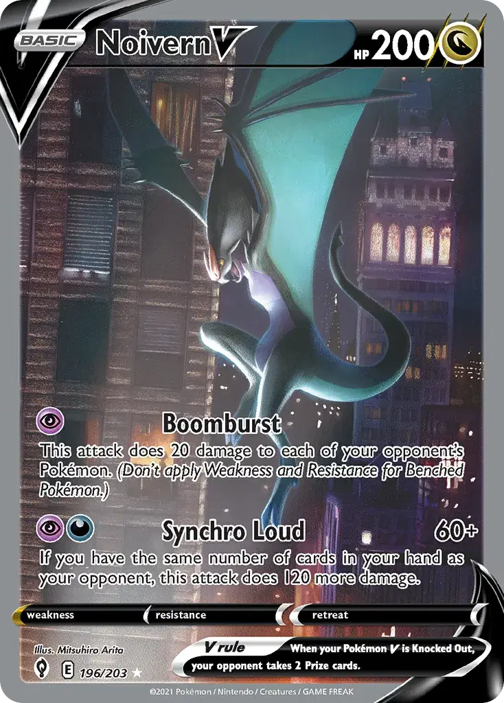 Noivern V Evolving Skies 196