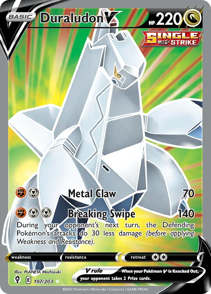 Duraludon V Evolving Skies 197