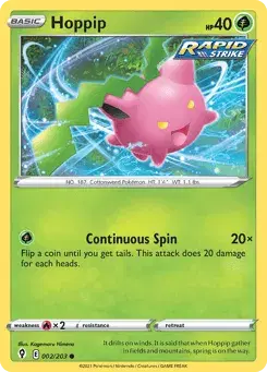 Hoppip Evolving Skies