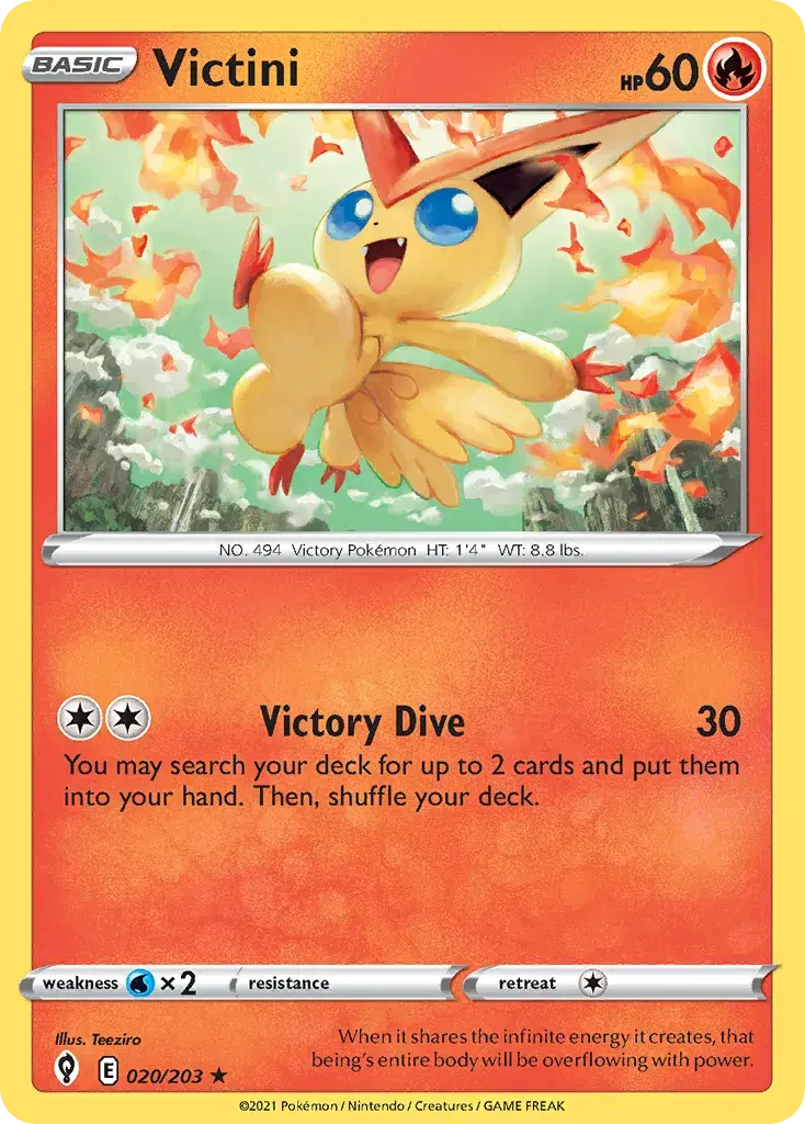 Victini Evolving Skies 20