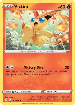 Victini Evolving Skies