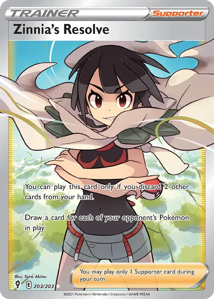 Zinnia's Resolve Evolving Skies 203