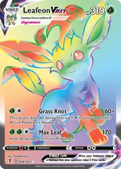 Leafeon VMAX Evolving Skies