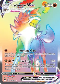 Lycanroc VMAX Evolving Skies