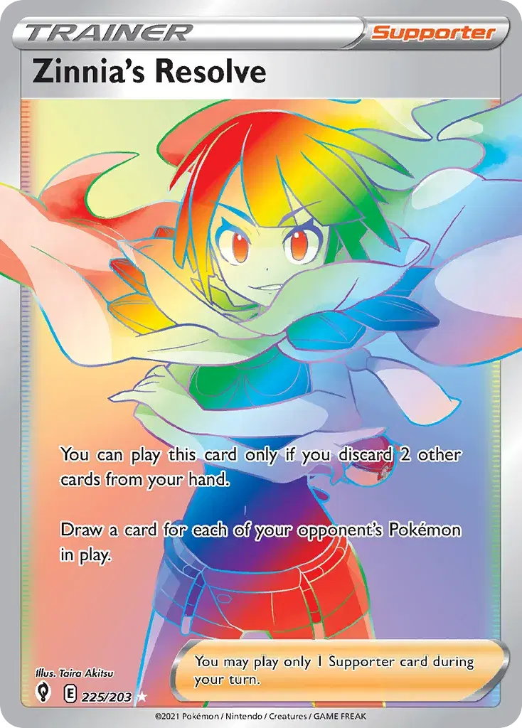 Zinnia's Resolve Evolving Skies 225