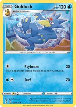Golduck Evolving Skies