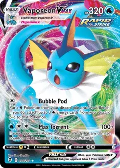 Vaporeon VMAX Evolving Skies