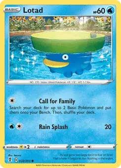 Lotad Evolving Skies
