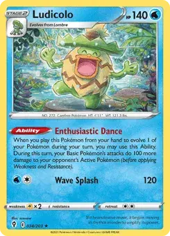 Ludicolo Evolving Skies