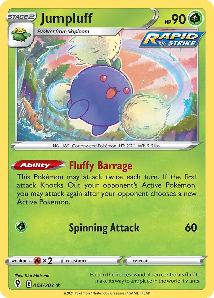 Jumpluff Evolving Skies 4