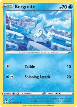 Bergmite Evolving Skies
