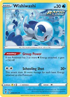Wishiwashi Evolving Skies