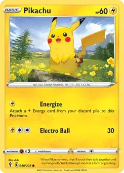 Pikachu Evolving Skies