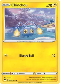 Chinchou Evolving Skies