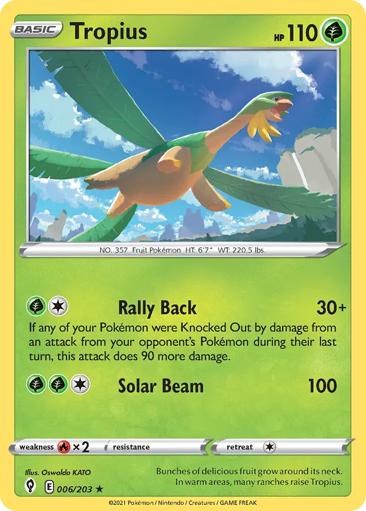 Tropius Evolving Skies 6