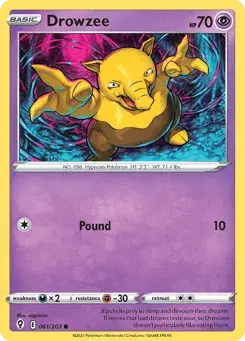 Drowzee Evolving Skies