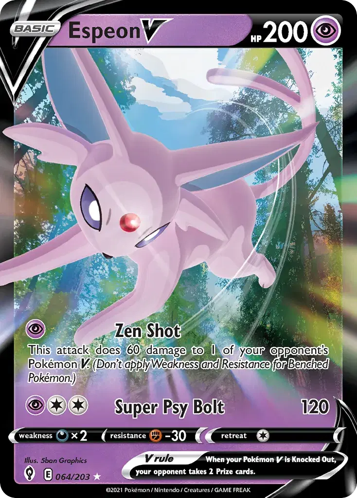 Espeon V Evolving Skies 64