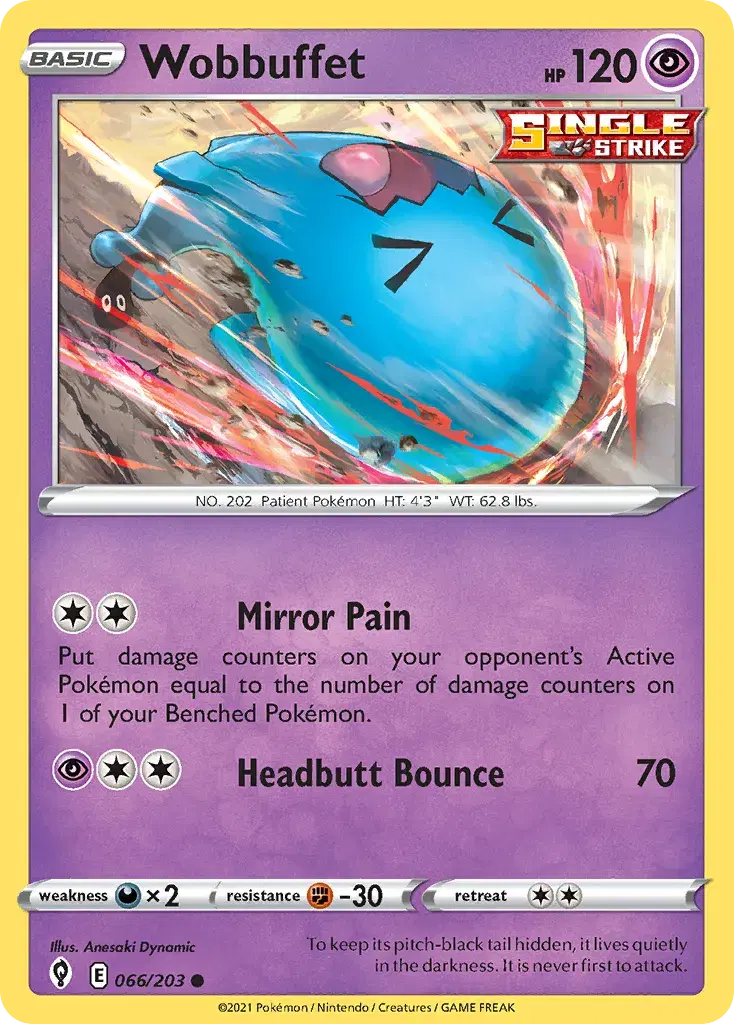 Wobbuffet Evolving Skies 66