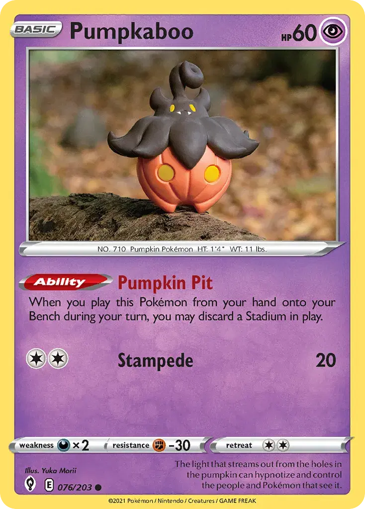 Pumpkaboo Evolving Skies 76