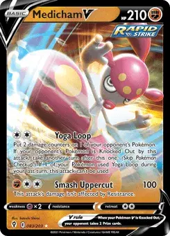 Medicham V Evolving Skies