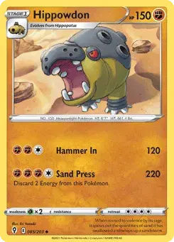 Hippowdon Evolving Skies