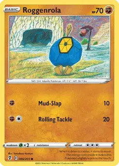 Roggenrola Evolving Skies