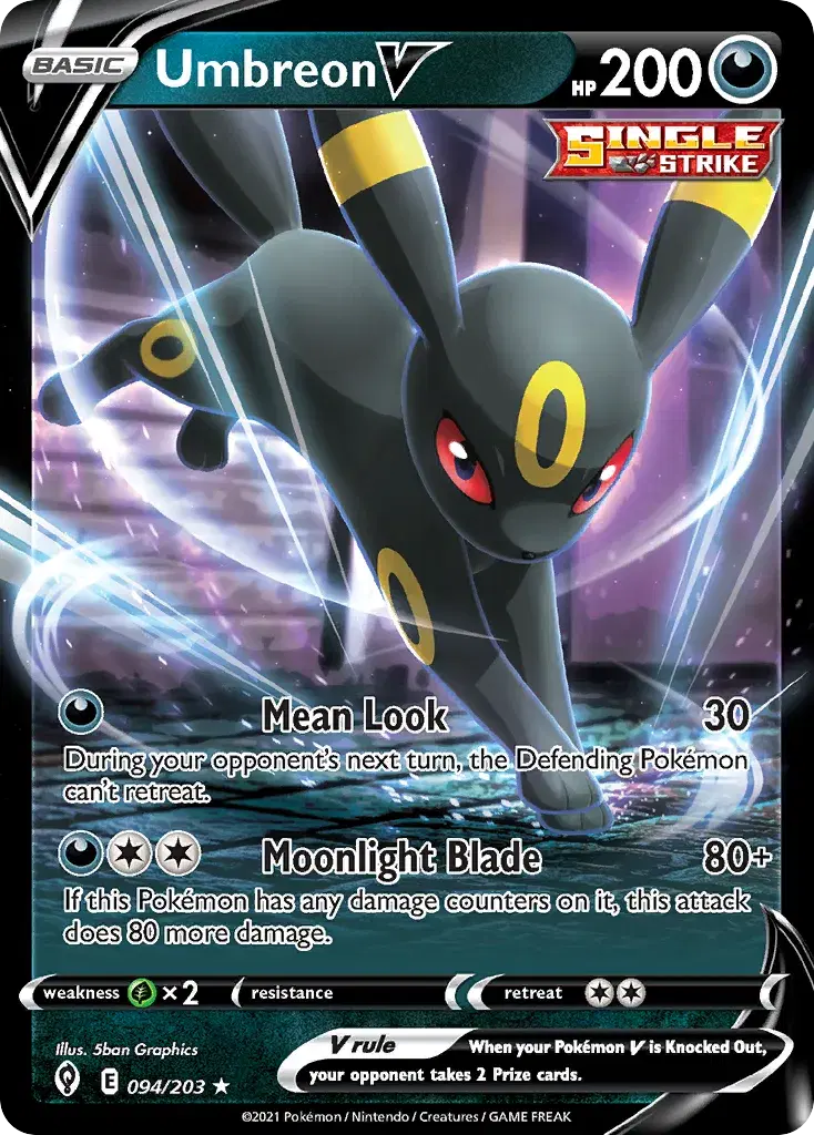 Umbreon V Evolving Skies 94