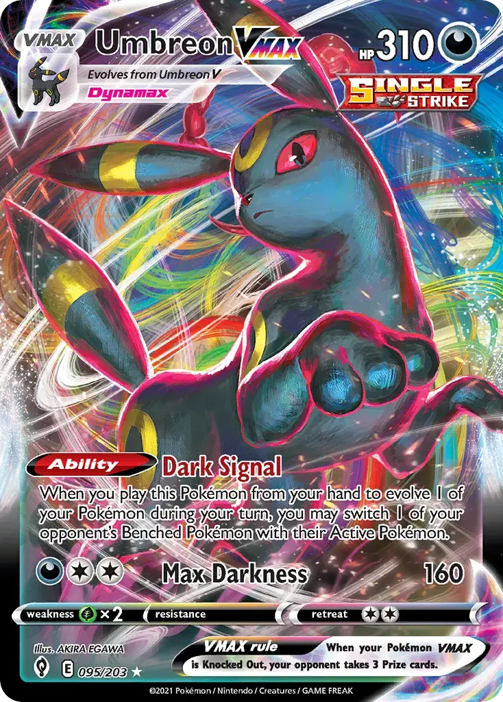 Umbreon VMAX Evolving Skies 95