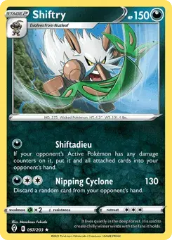 Shiftry Evolving Skies