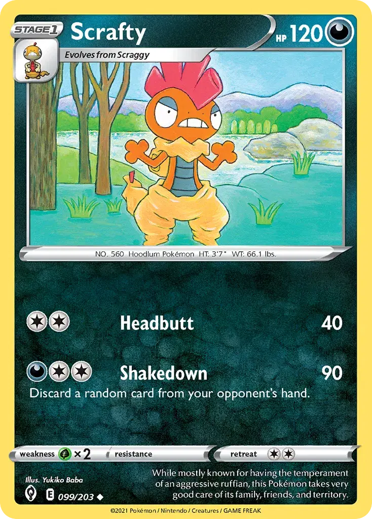 Scrafty Evolving Skies 99