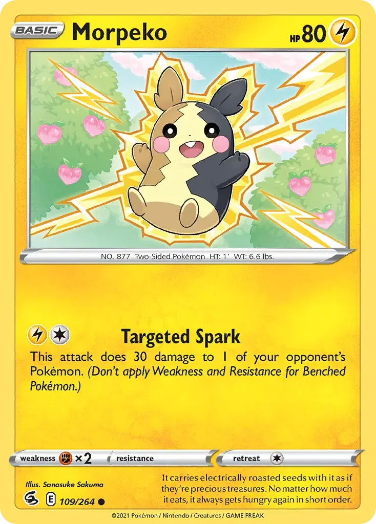 Morpeko Fusion Strike 109