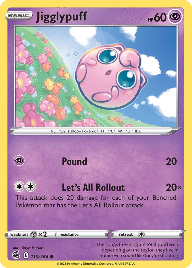 Jigglypuff Fusion Strike 110