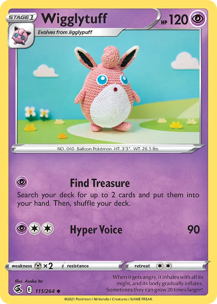 Wigglytuff Fusion Strike 111