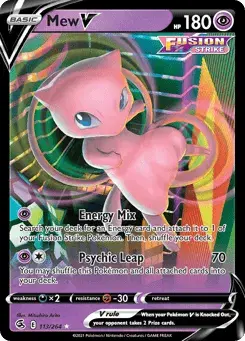 Mew V Fusion Strike