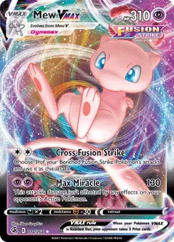Mew VMAX Fusion Strike
