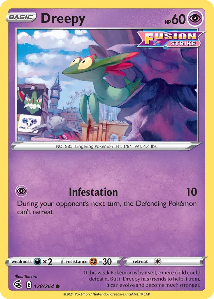 Dreepy Fusion Strike 128