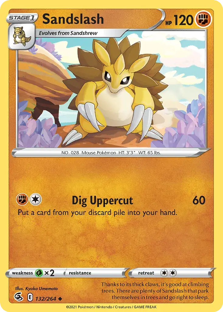 Sandslash Fusion Strike 132