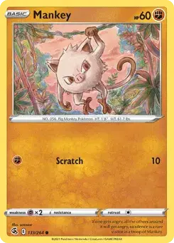 Mankey Fusion Strike