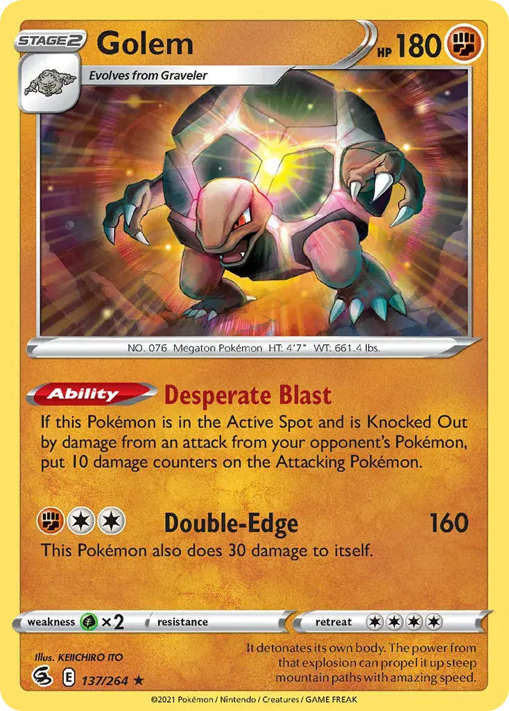 Golem Fusion Strike 137