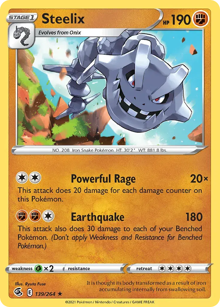 Steelix Fusion Strike 139