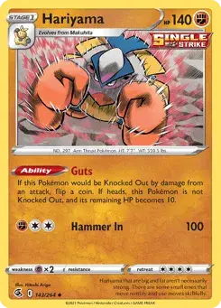 Hariyama Fusion Strike