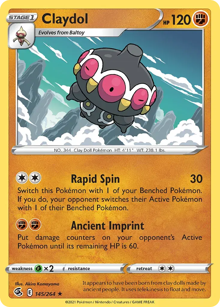 Claydol Fusion Strike 145