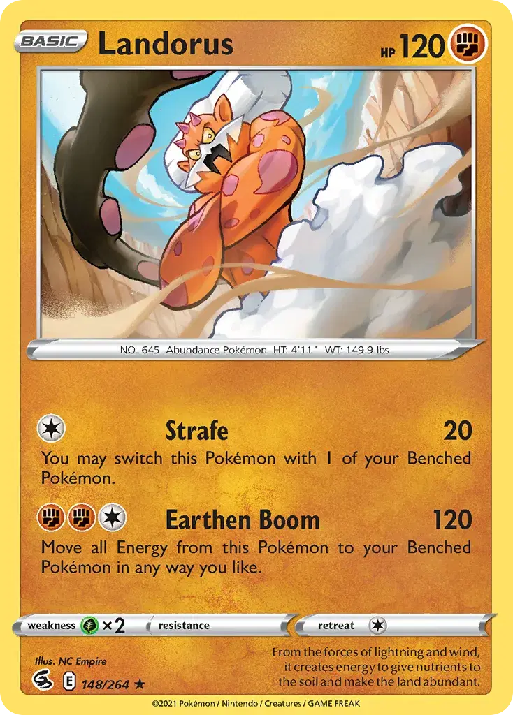 Landorus Fusion Strike 148
