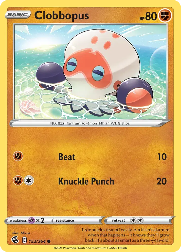 Clobbopus Fusion Strike 152