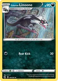 Galarian Linoone Fusion Strike