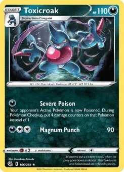 Toxicroak Fusion Strike