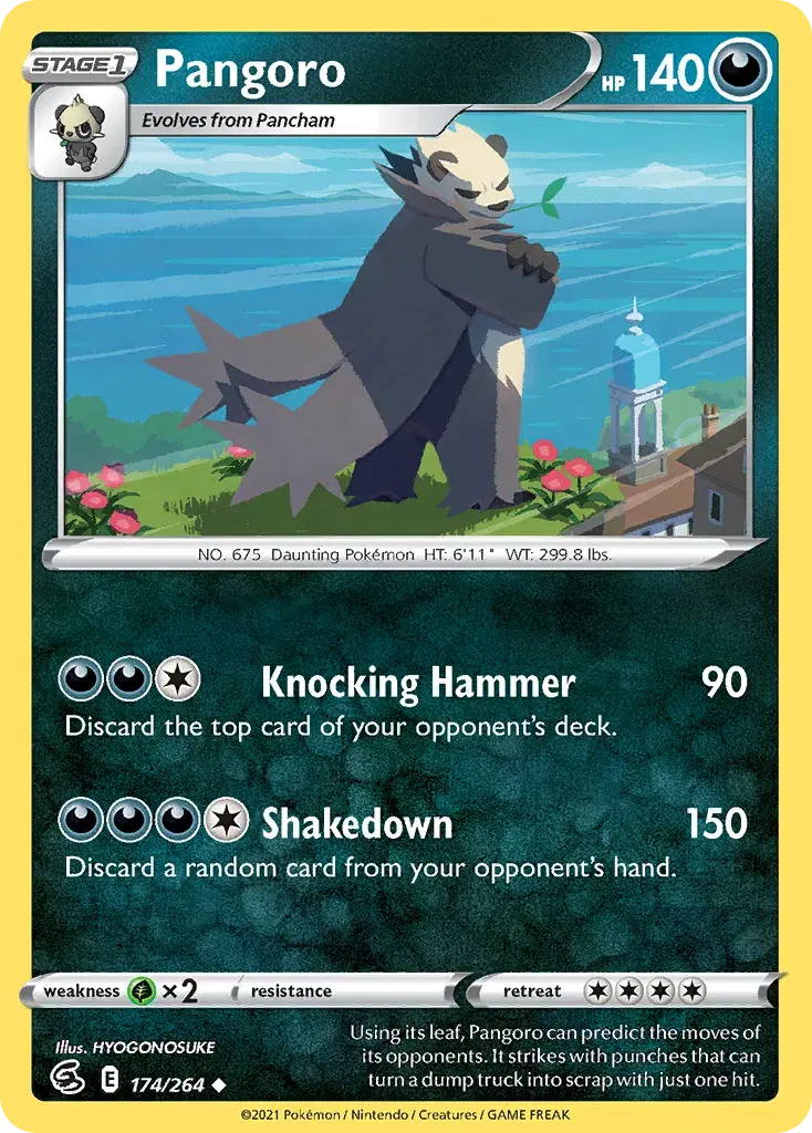 Pangoro Fusion Strike 174